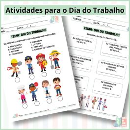 Atividades do Dia do Trabalhado