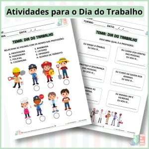 Atividades do Dia do Trabalhado
