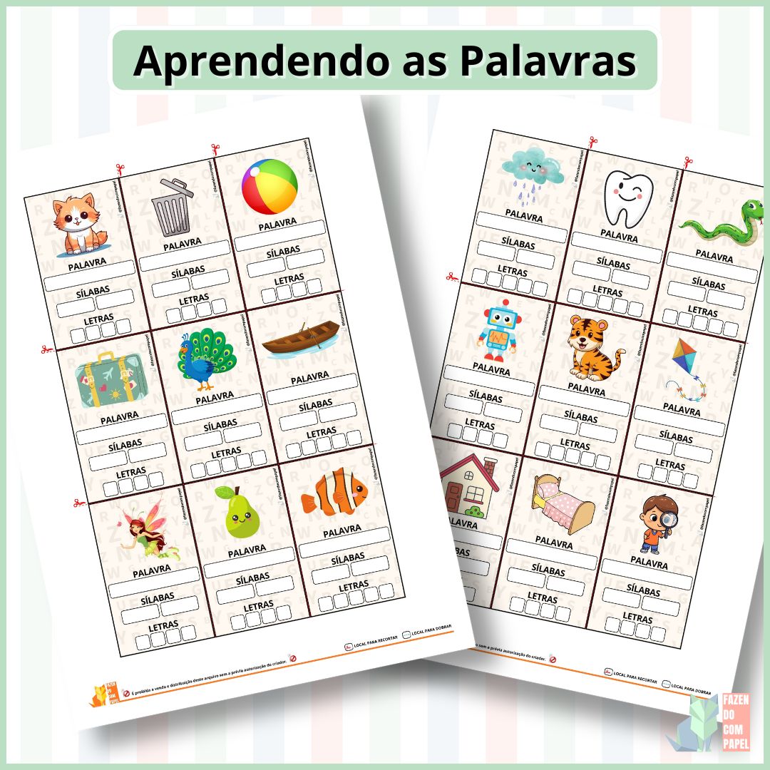 Aprendendo as Palavras