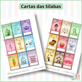 Cartas das Sílabas