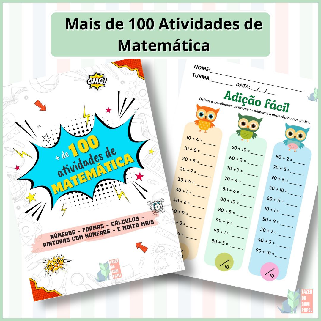Mais de 100 Atividades de Matemática