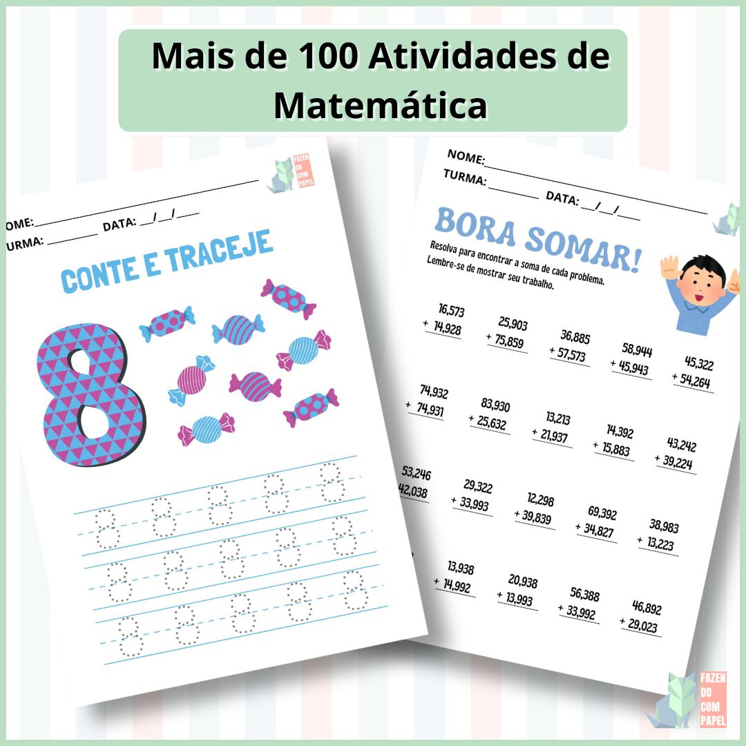 Mais de 100 Atividades de Matemática - Imagem 3