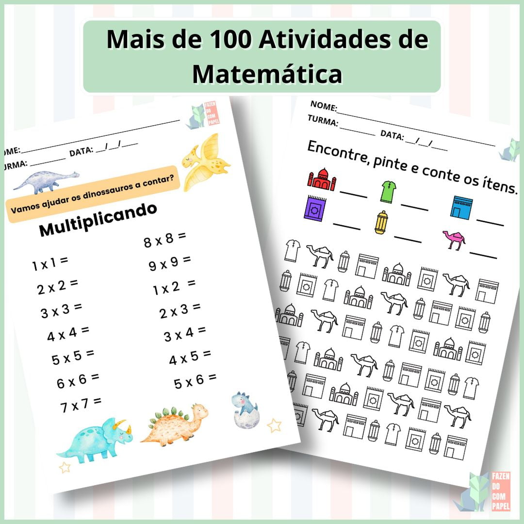 Mais de 100 Atividades de Matemática - Imagem 7